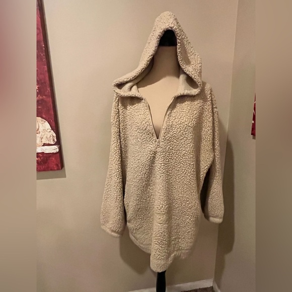 Kookaburra by Ugg Cozy Brushback Sherpa Hoodie , size 2X - Picture 2 of 8